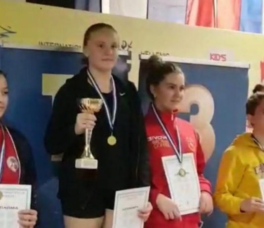 מדליית זהב לסייפת מראשון לציון בתחרות בינלאומית