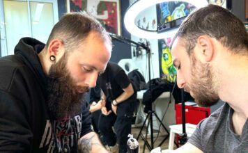 השיריונר ניר רובינסקי שירת 300 ימים במילואים ופותח סטודיו חדש לקעקועים בראשון לציון