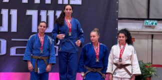 ניזה אלייב ממועדון עוצמה ראשון לציון הוכתרה כאלופת ישראל בג’ודו